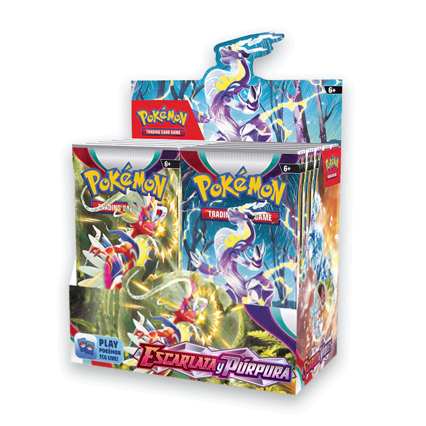 Booster Box Escarlata Púrpura
