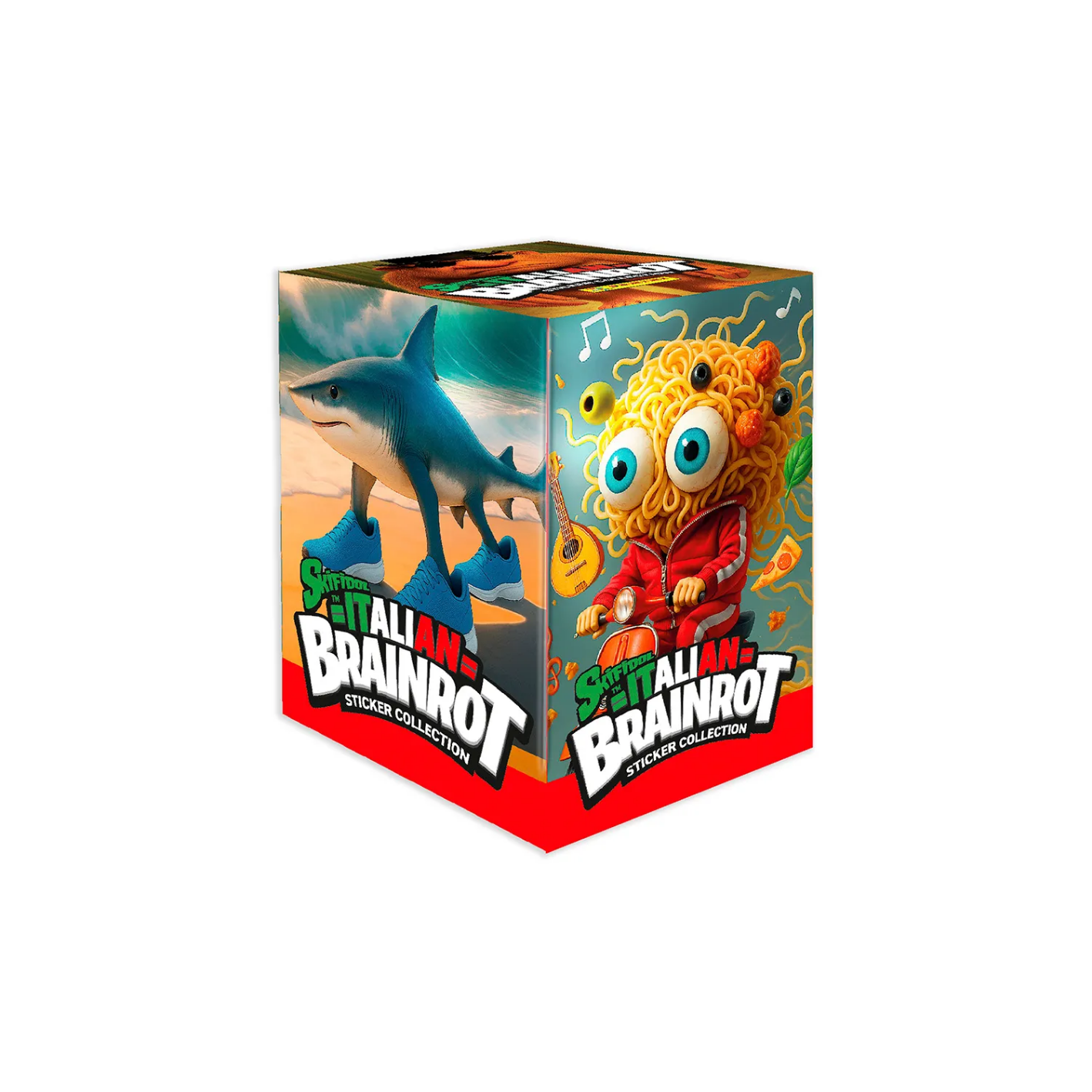 Skifidol Italian Brainrot Sticker Collection Booster Box EpicDeck Skifidol Italian Brainrot Sticker Collection Booster Box EpicDeck