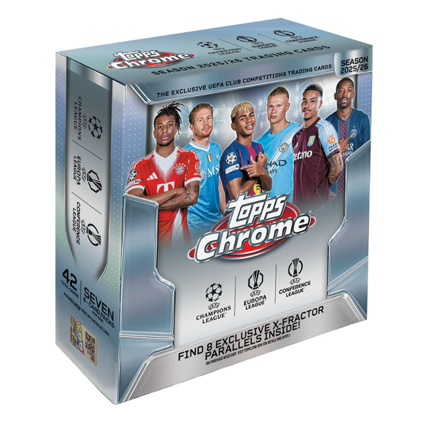 Topps UEFA Club Competitions 2025/26 Mega Box