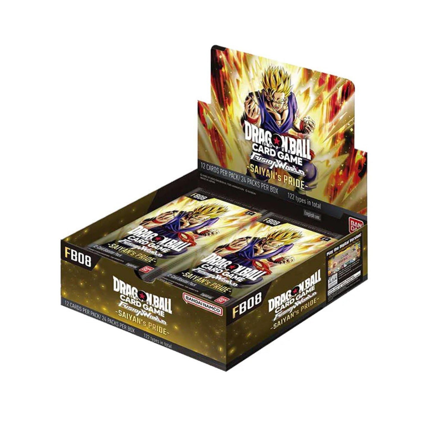 Dragon Ball Super Card Game Saiyan’s Pride (FB08) Booster Box