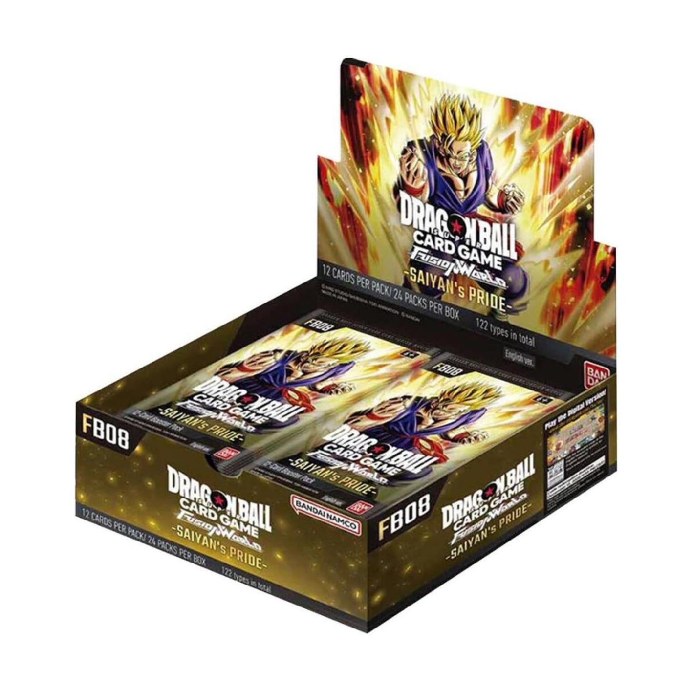 Dragon Ball Super Card Game Saiyan’s Pride (FB08) Booster Box