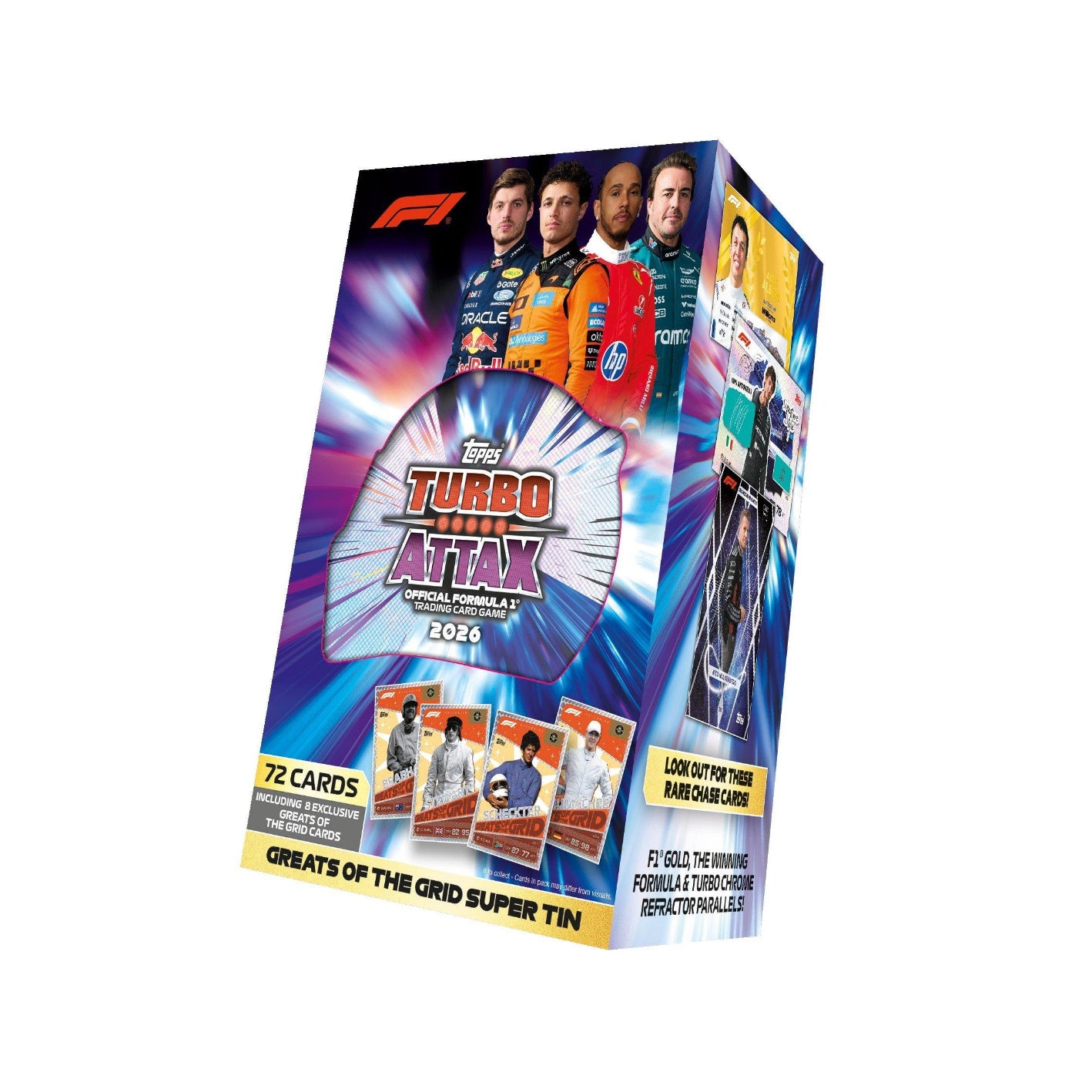 Topps Formula 1 Turbo Attax Tin
