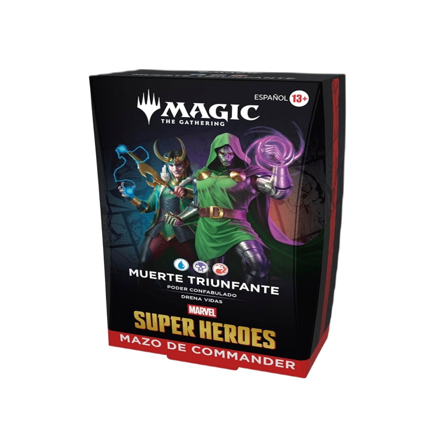 Magic Marvel Super Heroes Muerte Triunfante Commander Deck