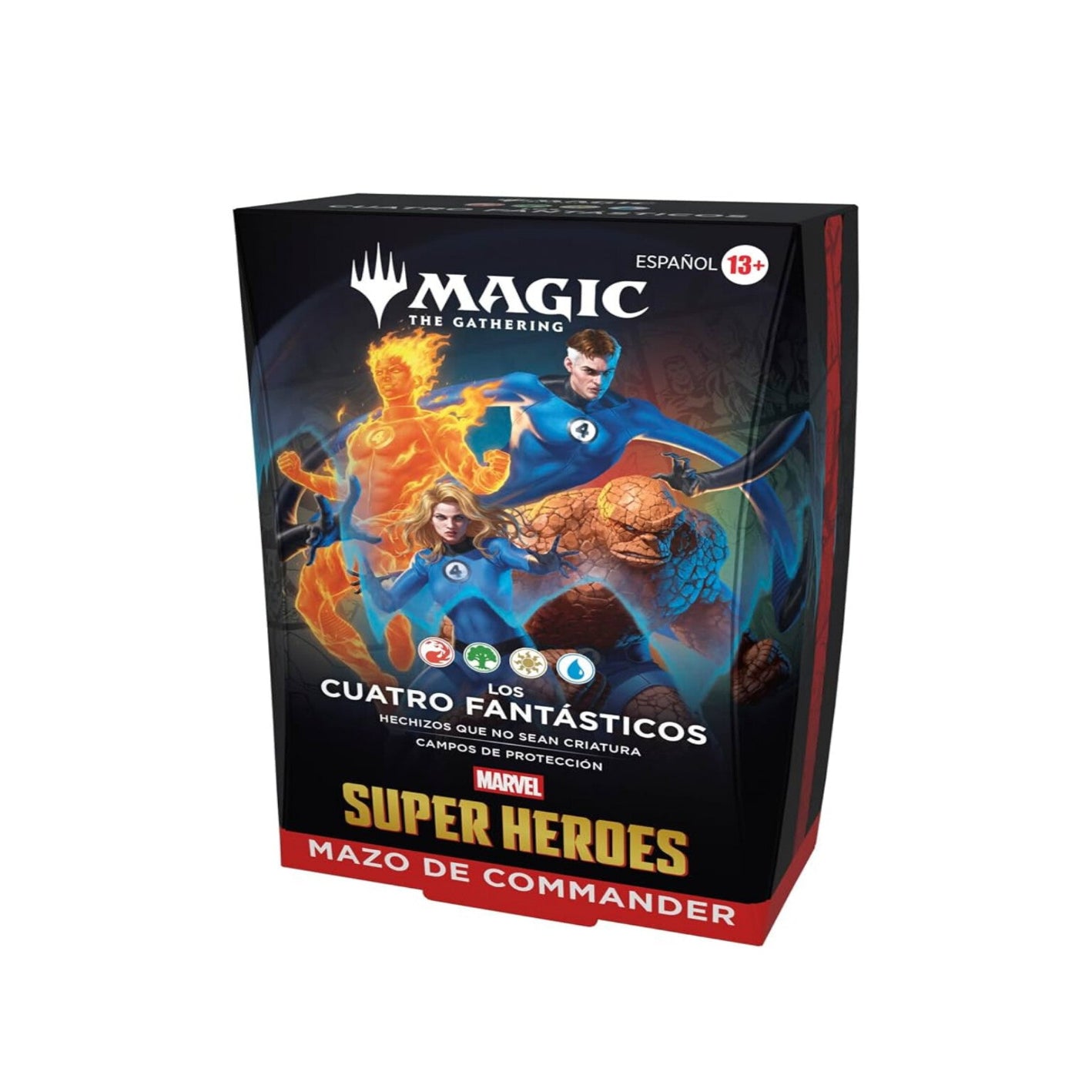 Magic Marvel Super Heroes Los 4 Fantásticos Commander Deck