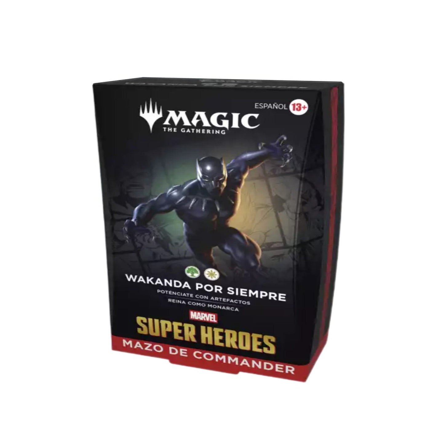 Magic Marvel Super Heroes Wakanda por Siempre Commander Deck
