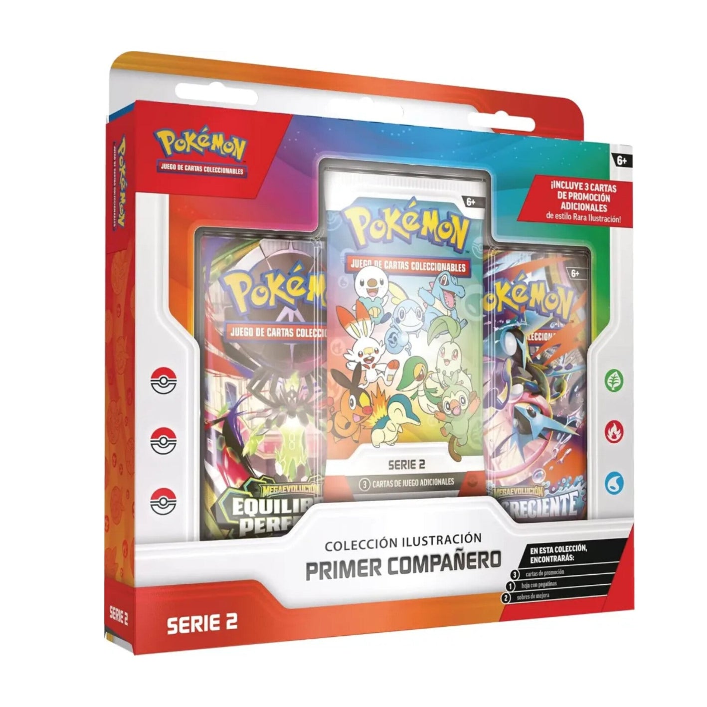Pokemon Primer Compañero Colección Ilustración Serie 2 Box