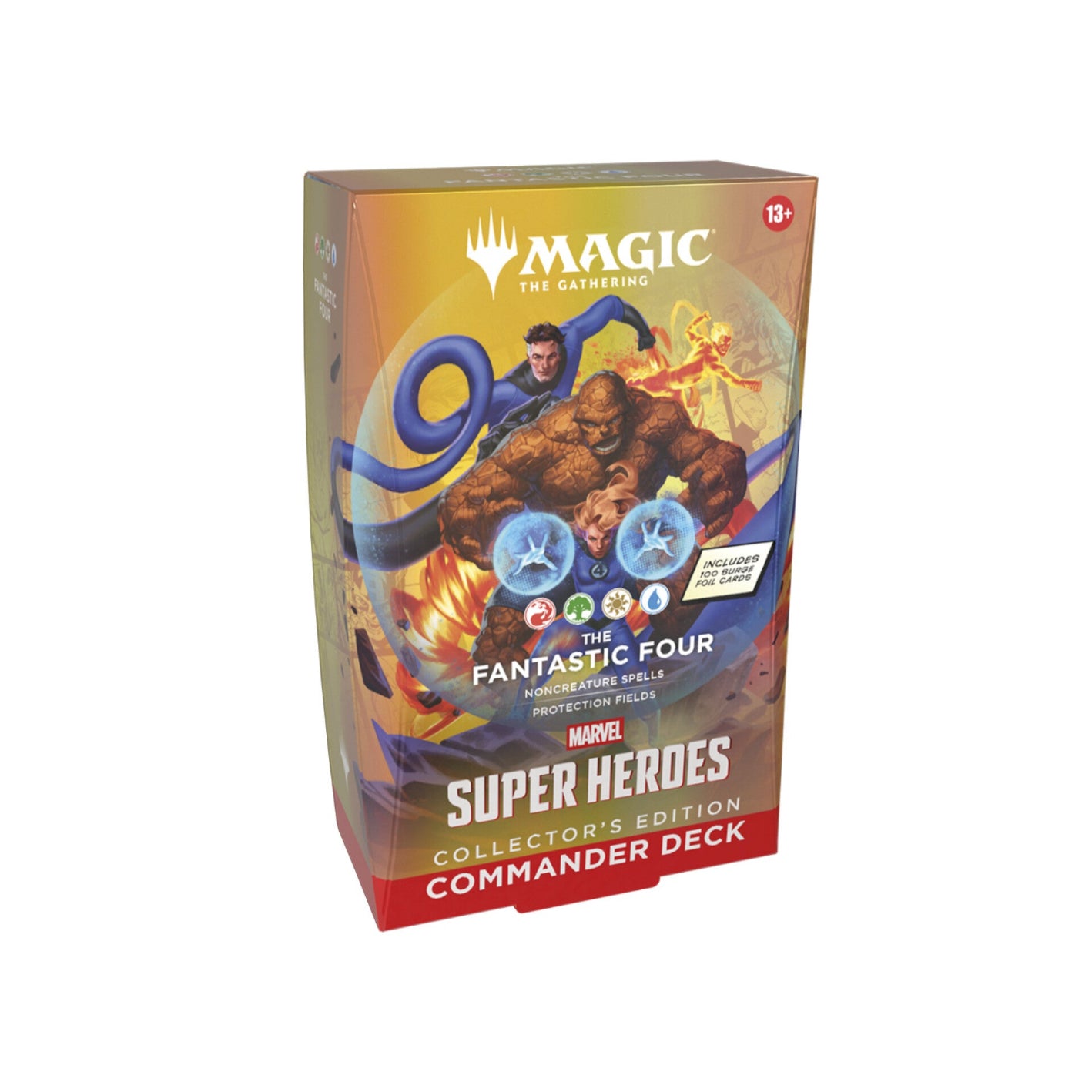 Magic Marvel Super Heroes The Fantastic Four Collector Commander Deck