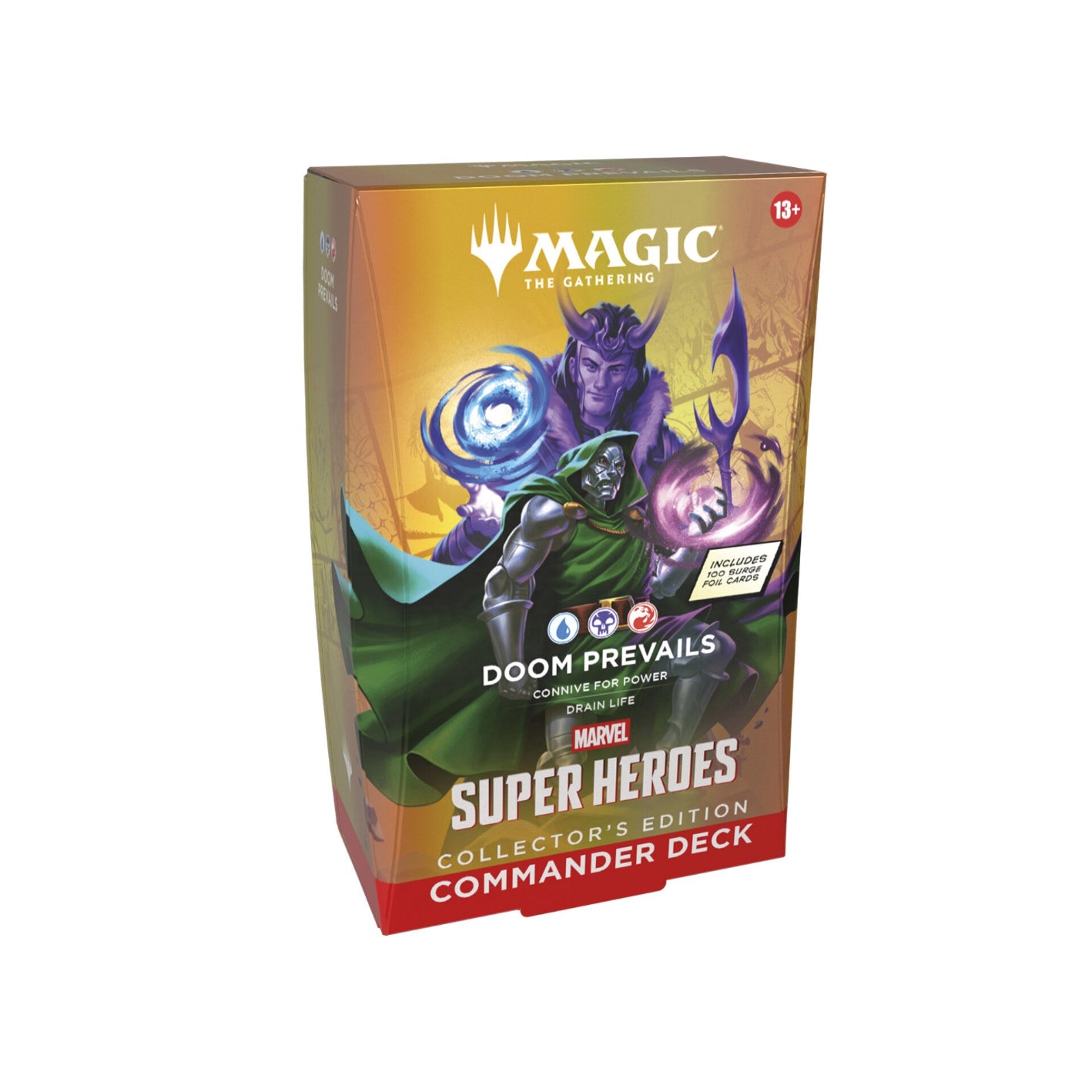 Magic Marvel Super Heroes Doom Prevails Collector Commander Deck