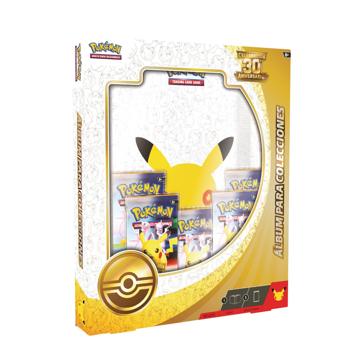 Pokemon Celebración 30Th Aniversario Álbum