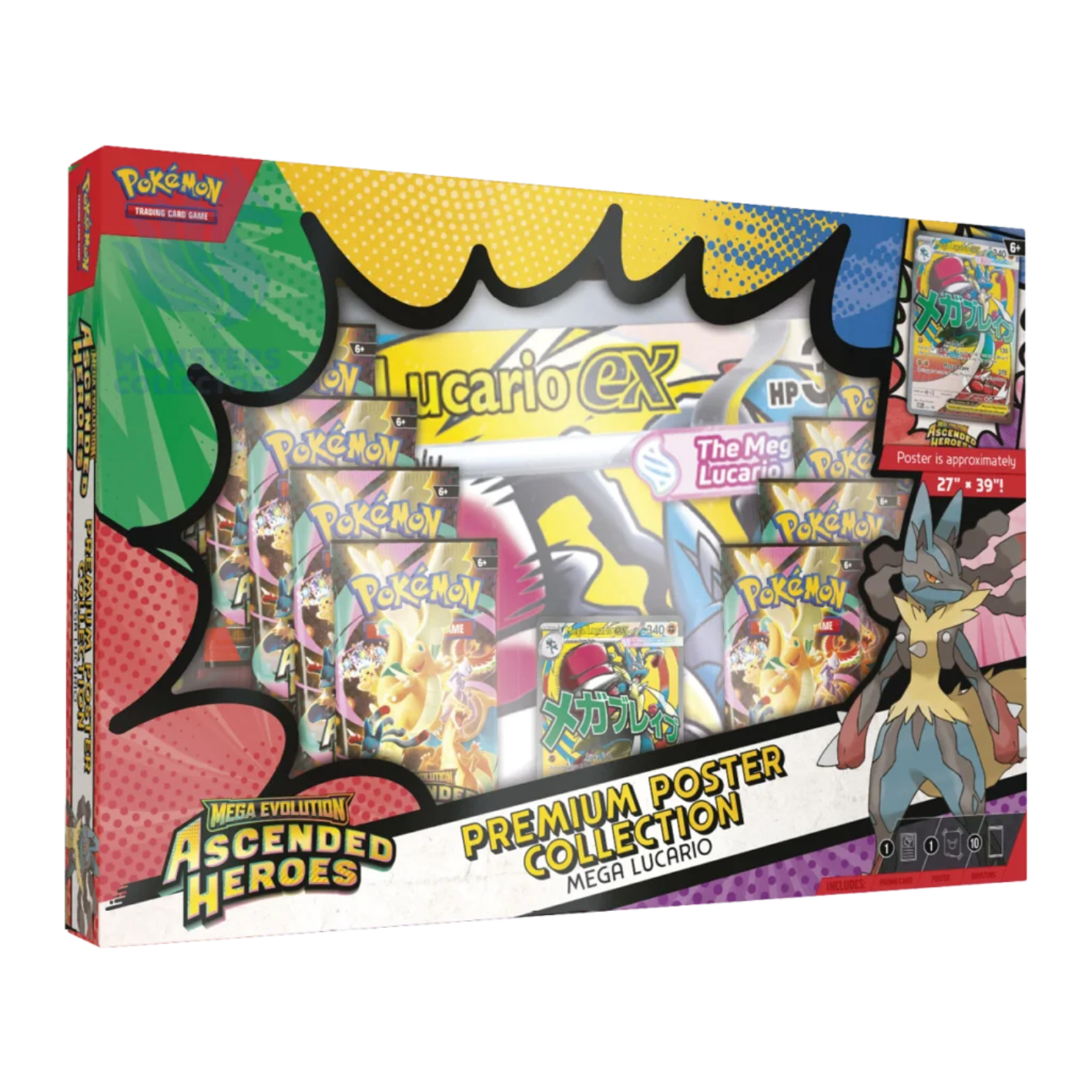 Pokemon Pin Deluxe Ascended Heroes Collection Box