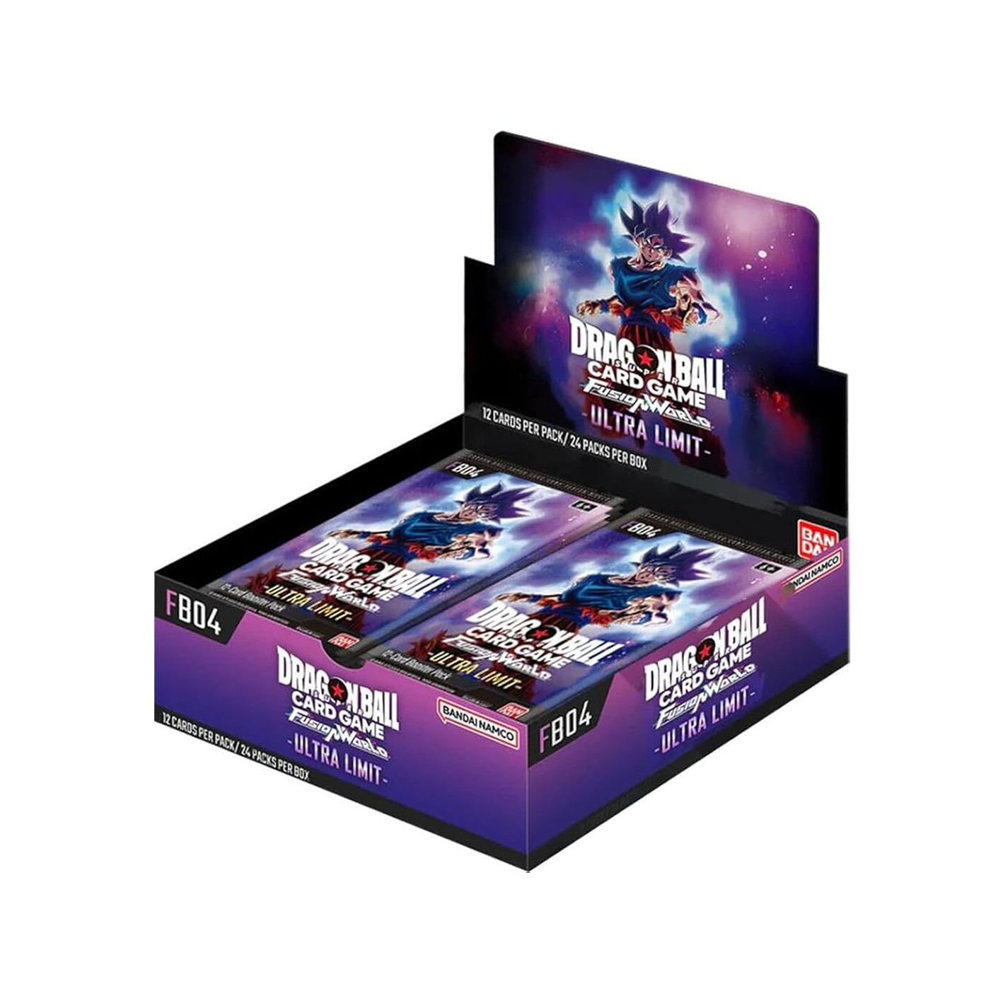 Dragon Ball Card Game Ultra Limit packaging on a white background