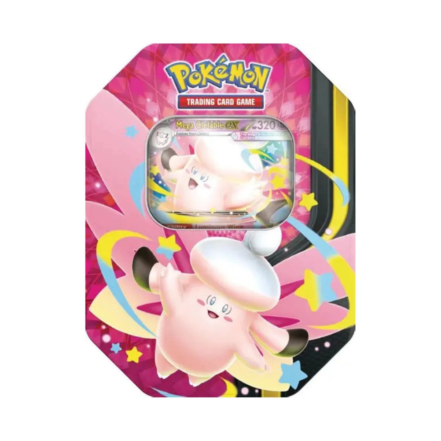 Pokémon  Mega Moonlit Mega Clefable Ex Tin