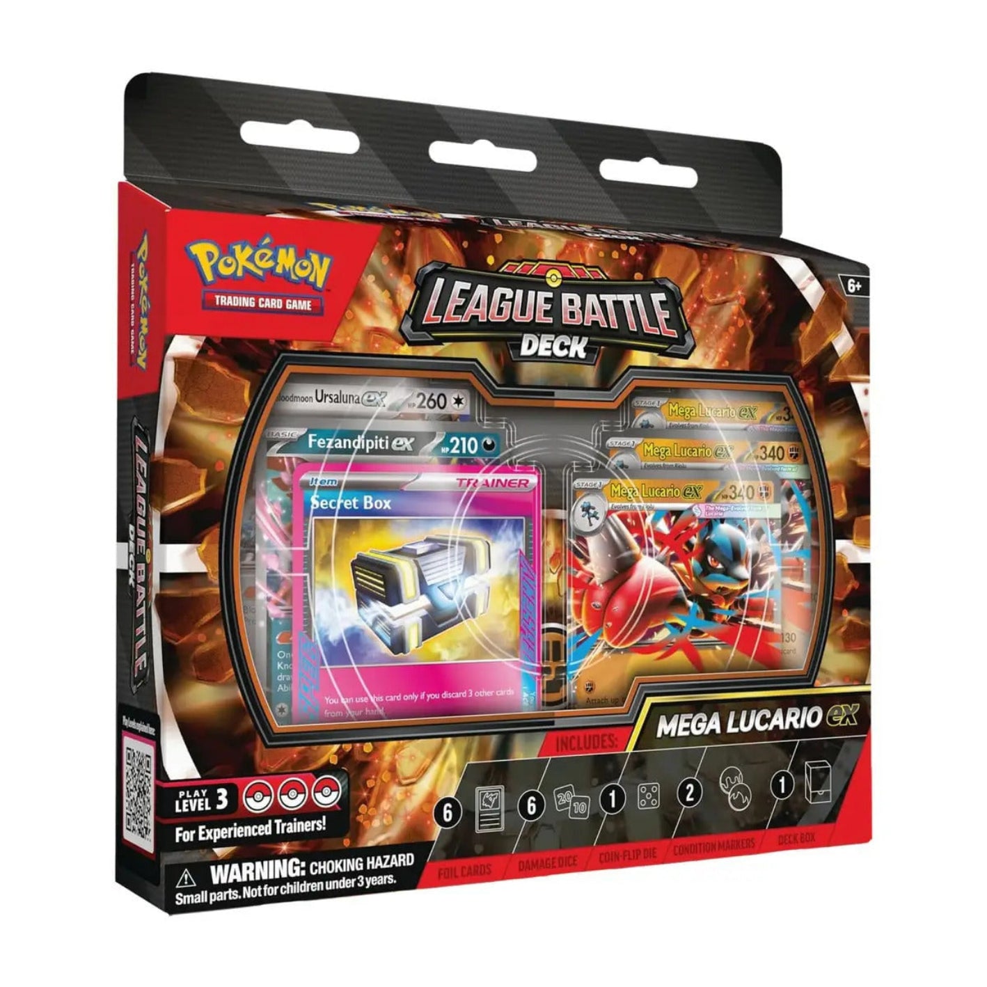 Pokemon Baraja Combate de Liga Mega Lucario Battle Deck